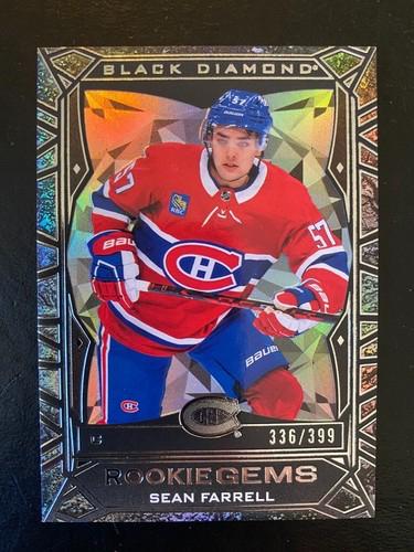 Sean Farrell #RG-SF 2023 Upper Deck Black Diamond Rookie Gem Hockey