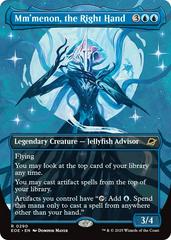 Mm'menon, the Right Hand [Borderless Foil] #290
