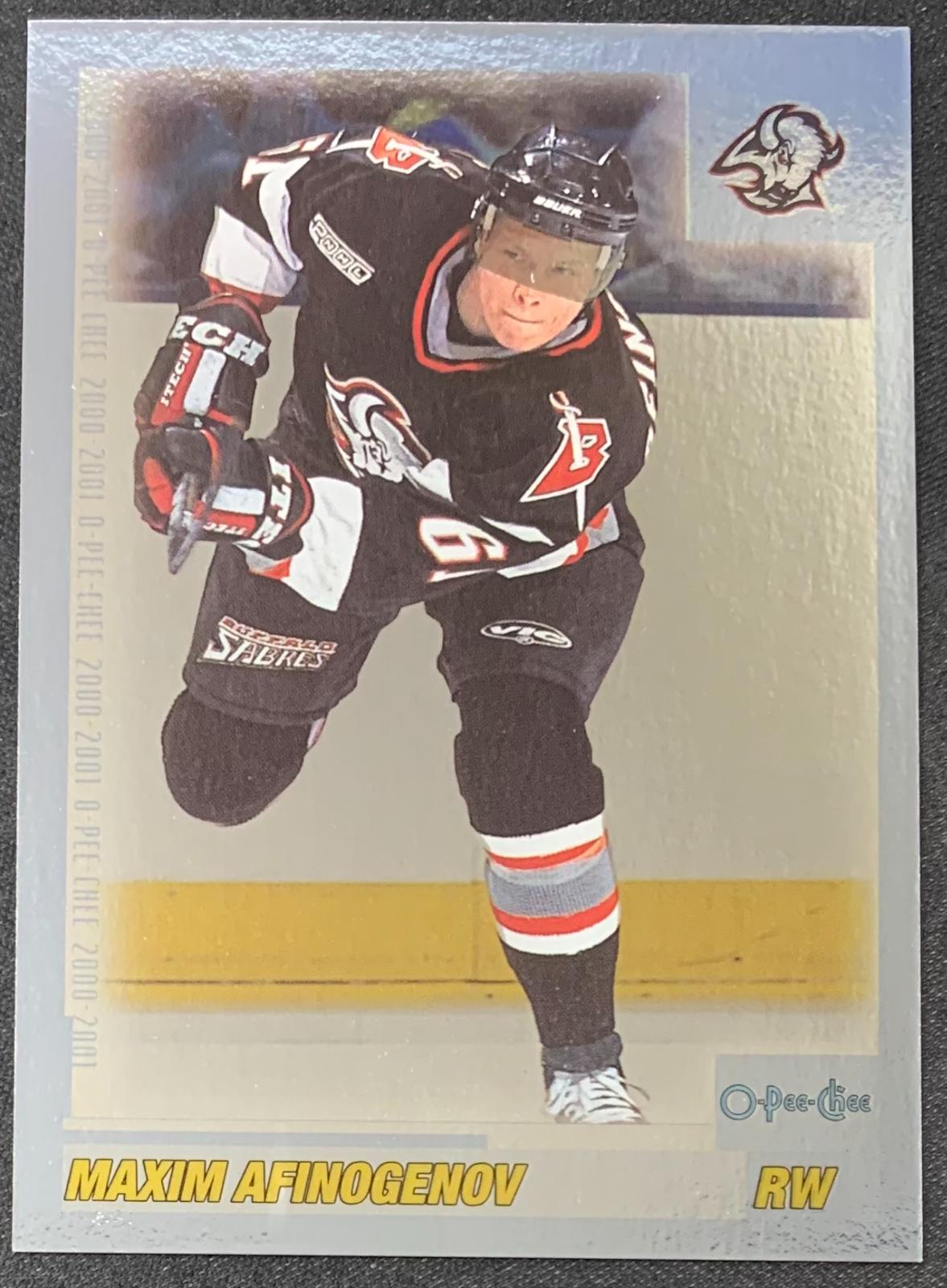 Maxim Afinogenov #180 Hockey Cards 2000 O-Pee-Chee