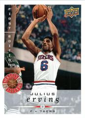 Julius Erving #218 Basketball Cards 2008 Upper Deck First Edition Prices
