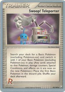 Swoop! Teleporter [Curran Hill] #92 Pokémon Card from Pokemon World Championship 2005 Set 