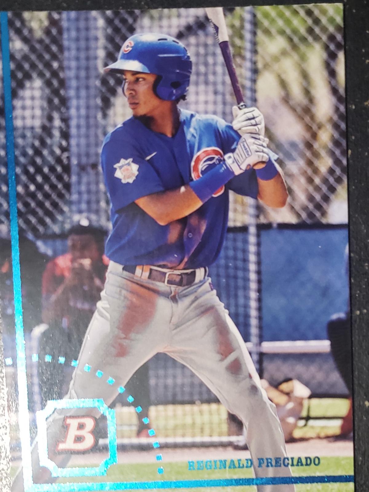 Reginald Preciado #BHP-77 2022 Bowman Heritage Paper Prospect Baseball