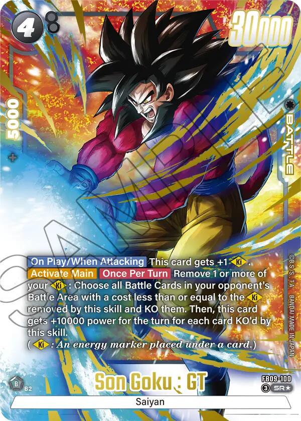 Son Goku: GT [Alternate Art] FB09-100 Prices | Dragon Ball Fusion