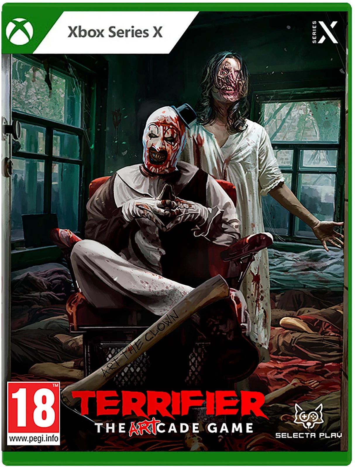 Carátula de Terrifier The Artcade Game para Xbox Series X (edición PAL España)