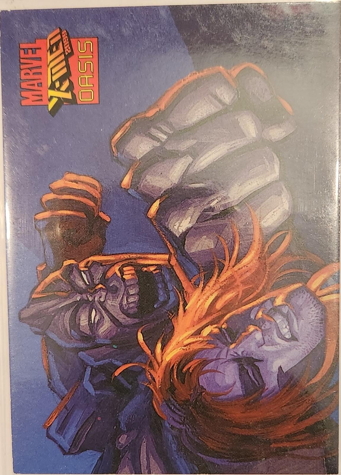 Hard as a Rock #65 Marvel 1997 Fleer X-Men: Oasis