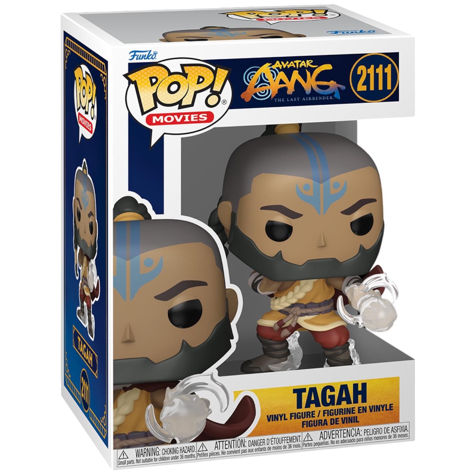 Tagah #2111 Aang Avatar Funko Pop box and figure
