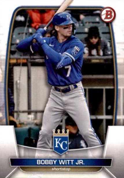 Bobby Witt Jr. #57 Baseball Cards 2023 Bowman