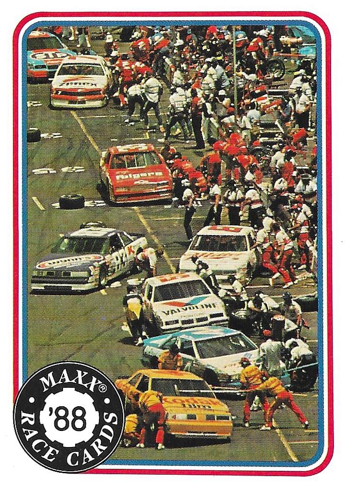 Pit Row Action #15 Racing Cards 1988 Maxx Charlotte