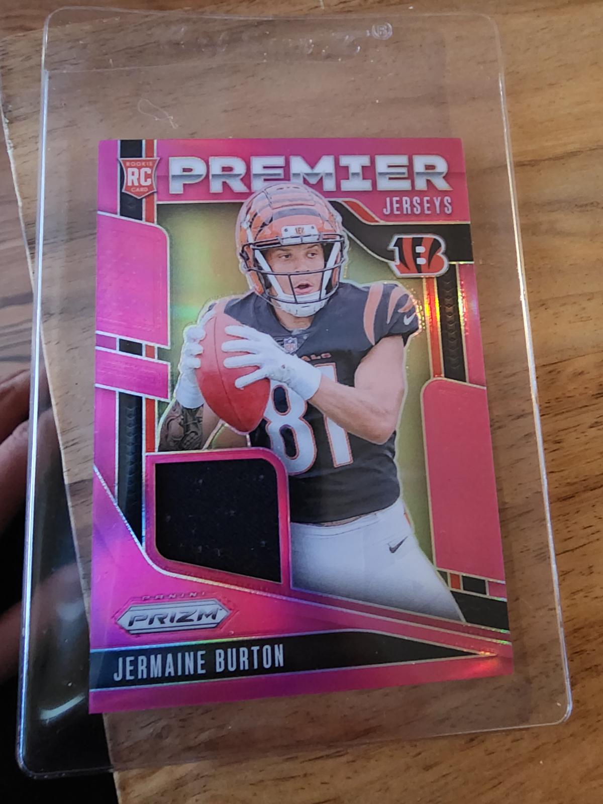 2024 Jermaine Burton [Pink] #PJ-JBN
