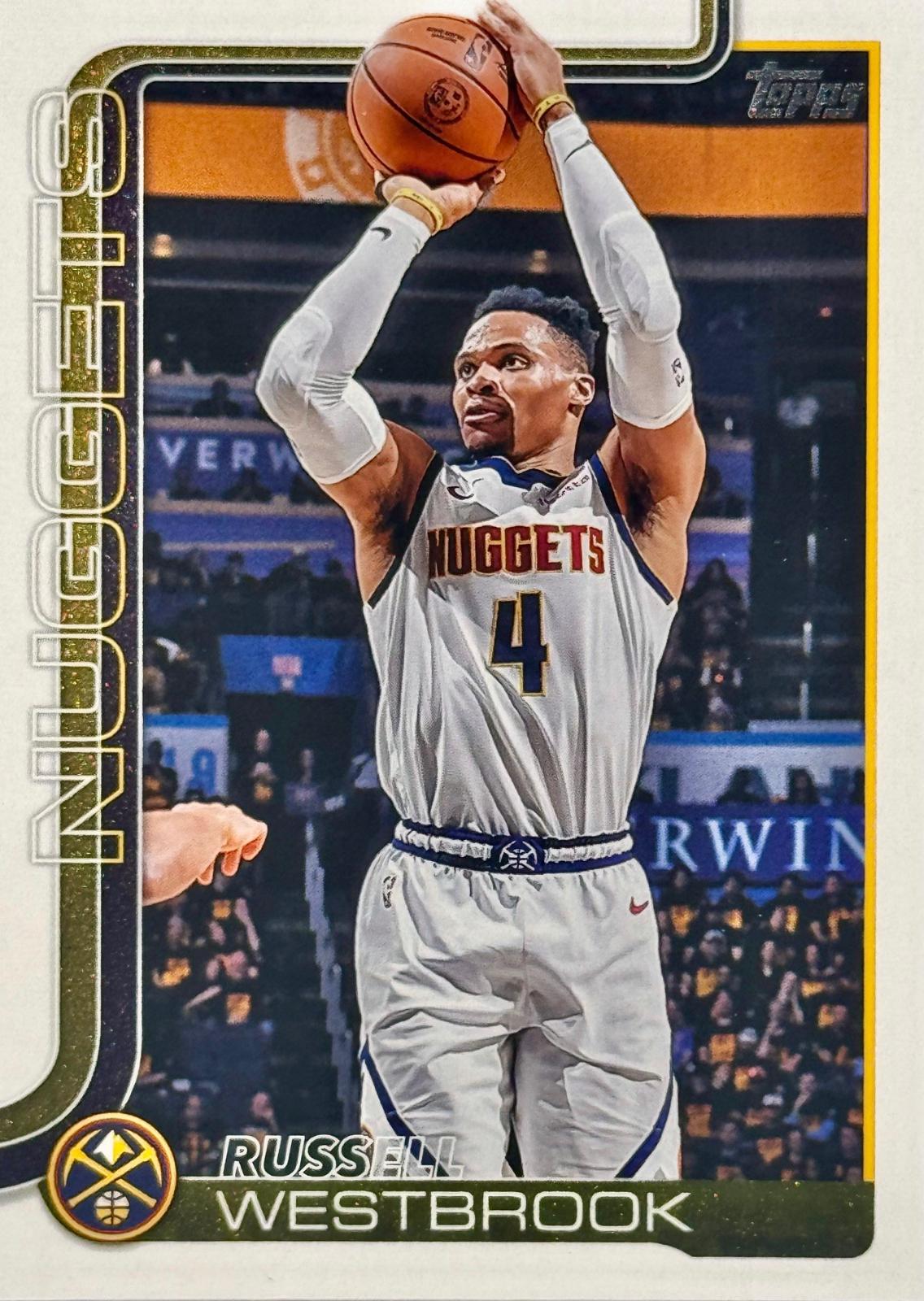 Russell Westbrook #104 Prices | 2025 Topps | Basketball Cards