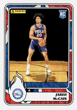 Jared McCain #82 2024 Panini NBA Sticker & Card Collection Card