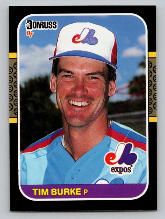 Tim Burke (1987 Donruss)