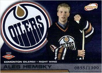 Ales Hemsky #109 2002 Pacific Atomic Hockey