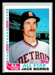 Jack Morris #556 Baseball Cards 1982 Topps Prices