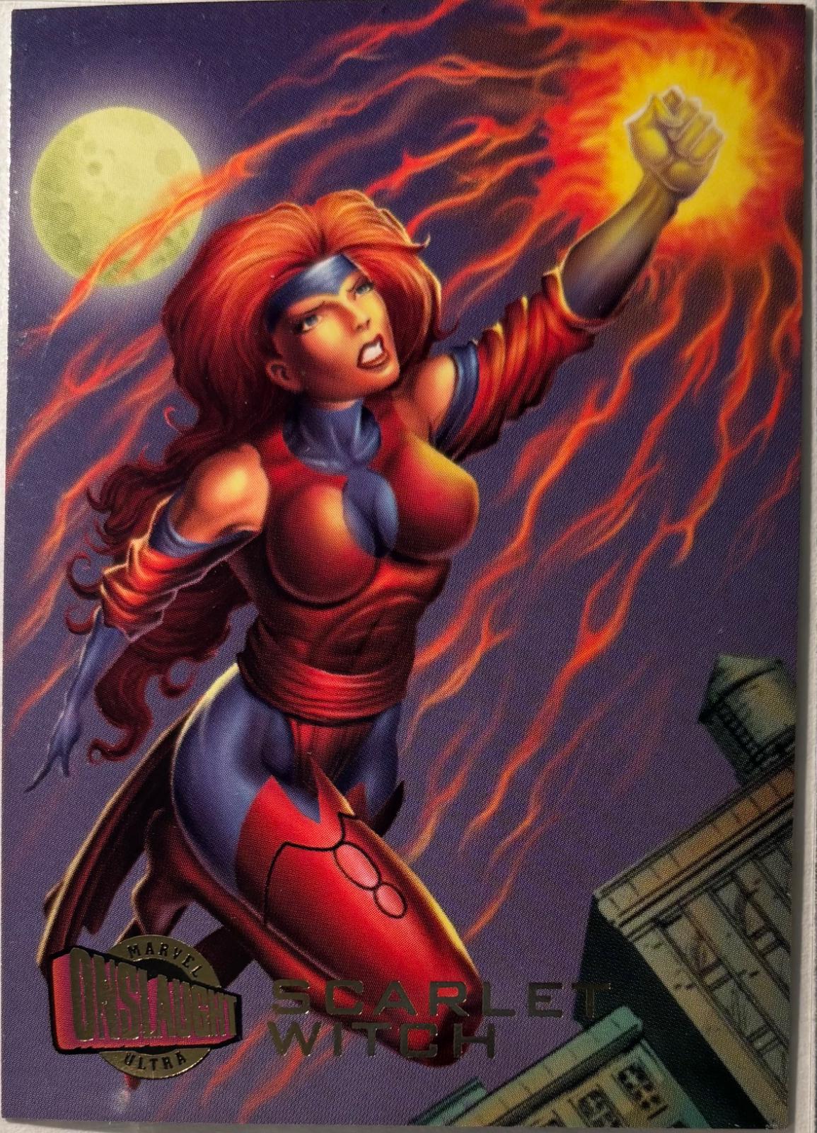 Scarlet Witch #28 Marvel 1996 Fleer Ultra Onslaught
