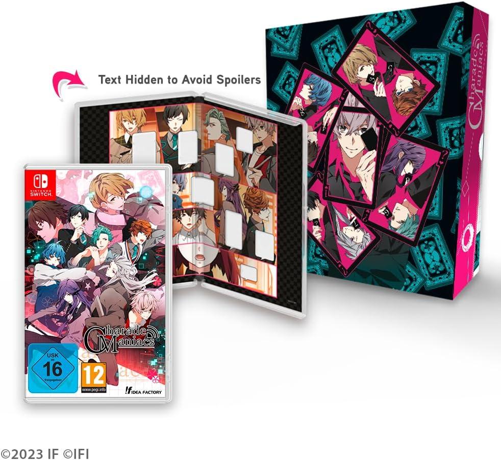 Carátula de Charade Maniacs Limited Edition para Switch (edición PAL España)