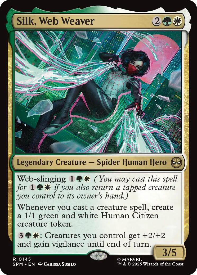 Silk, Web Weaver (Magic Marvel Spider-Man)