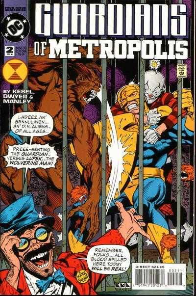Guardians of Metropolis #2 (1994) Comic Books Guardians Of Metropolis