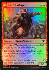 Fearful Villager  [Foil] #157