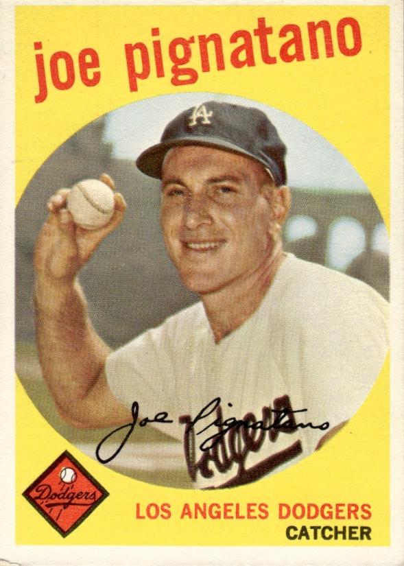 Joe Pignatano #16 1959 Topps Baseball