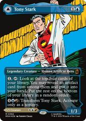 【Foil】(392)■ボーダーレス■ Tony Stark Iron Man Tony Stark [Borderless Foil] #392 Prices | Magic Marvel Super