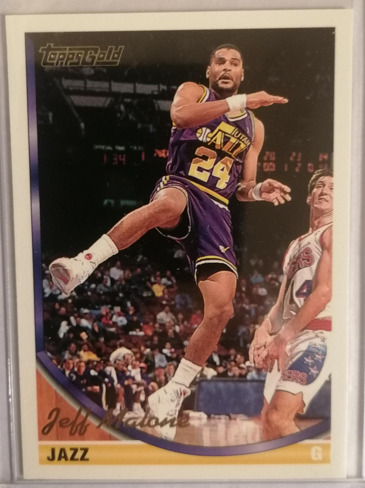 Jeff Malone #87 1993 Topps Gold Basketball