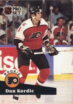 Dan Kordic #553 1991-92 Pro Set Hockey