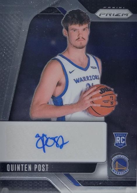 Quinten Post #RSI-QPW Basketball Cards 2024 Panini Prizm Rookie Signature