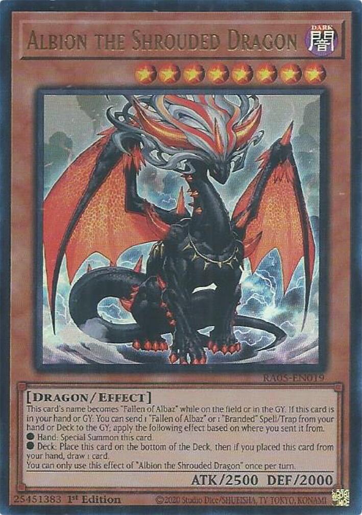 Albion the Shrouded Dragon [Ultra Rare] RA05-EN019