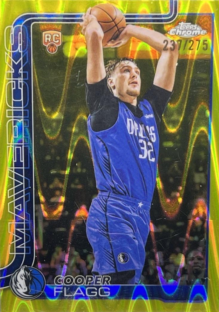 Cooper Flagg [RayWave Yellow Refractor] #251 Prices | 2025 Topps