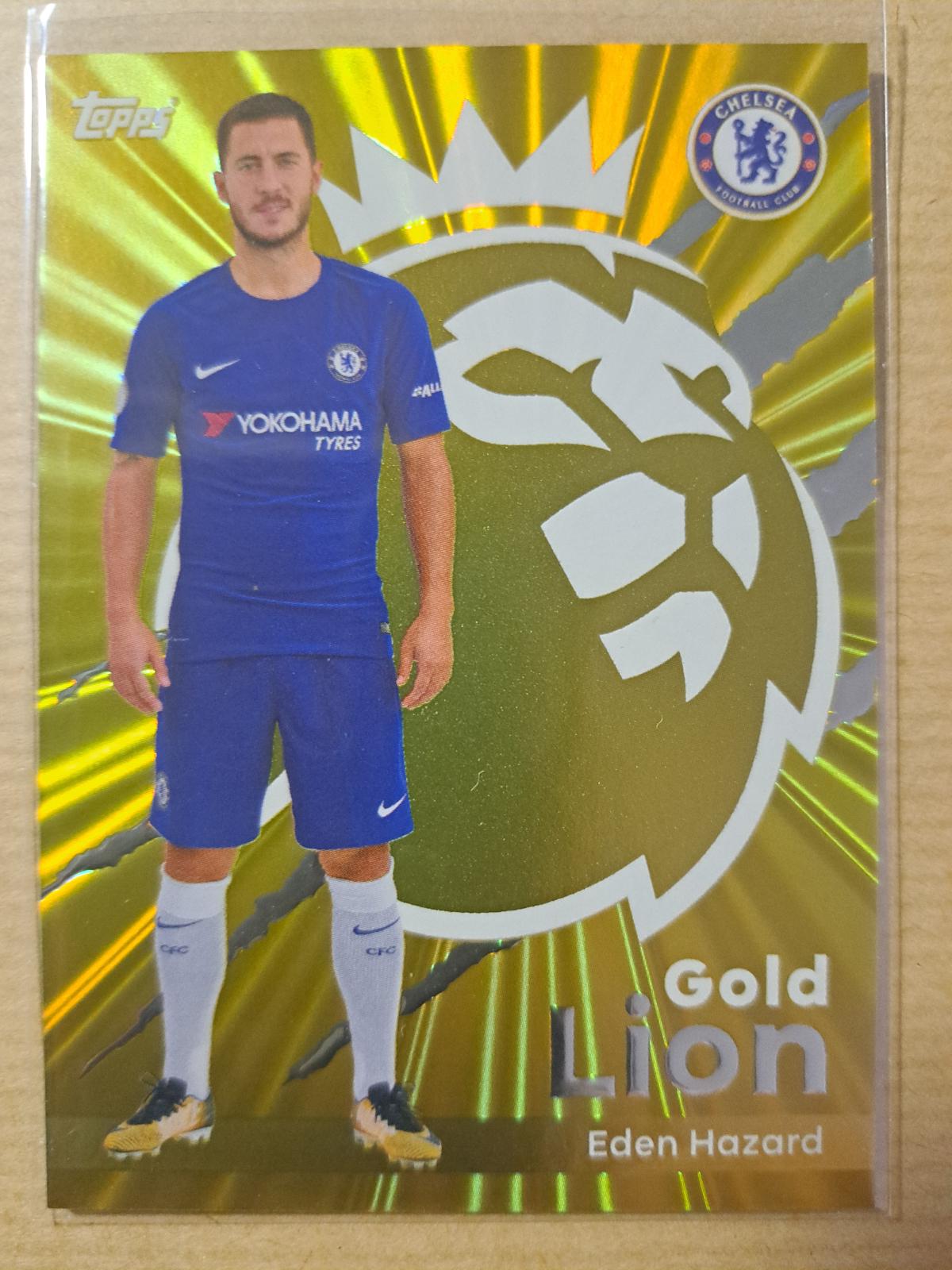 Eden Hazard #GL7 Prices | 2025 Topps Premier League Gold Lion