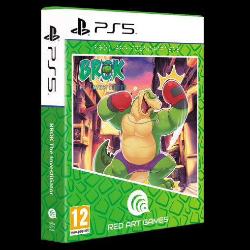 Carátula de BROK The InvestiGator para PS5 (edición PAL España)