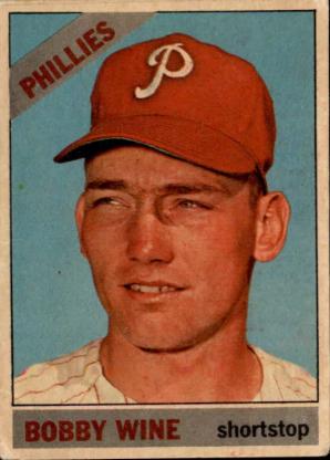 Bobby Wine #284 Baseball Cards 1966 Venezuela Topps