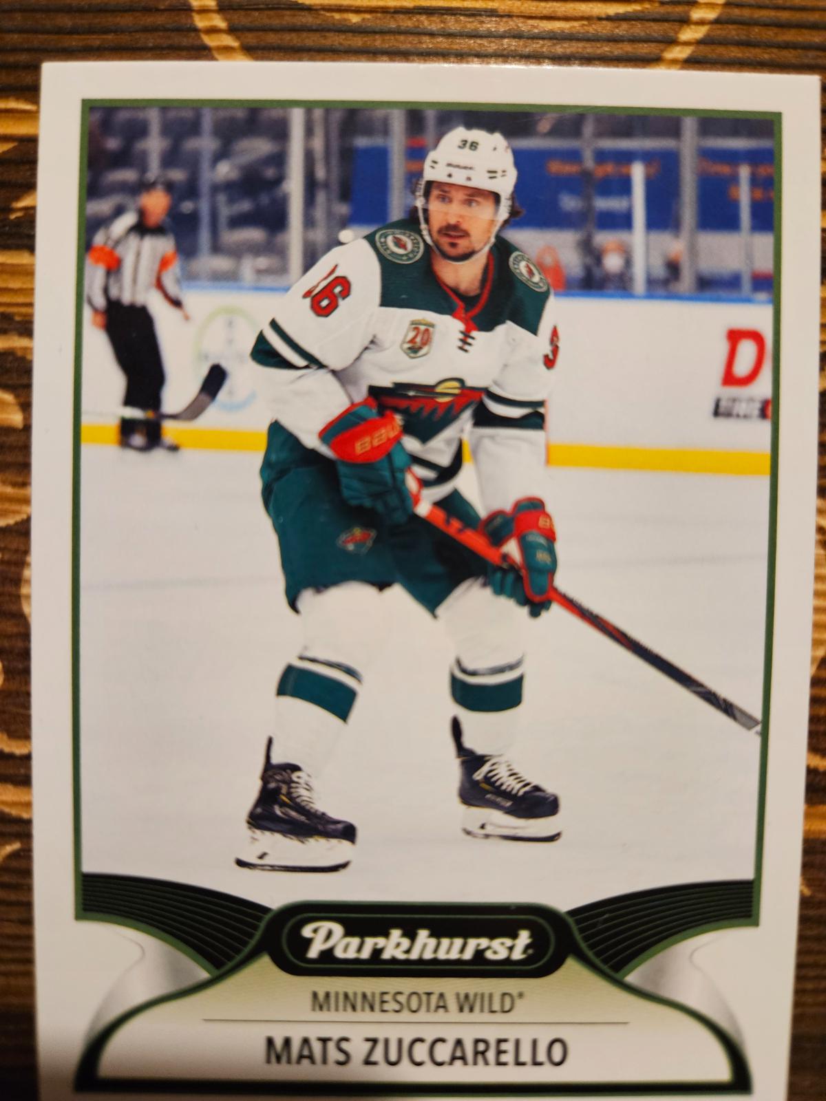 Mats Zuccarello #5 Hockey Cards 2021 Parkhurst
