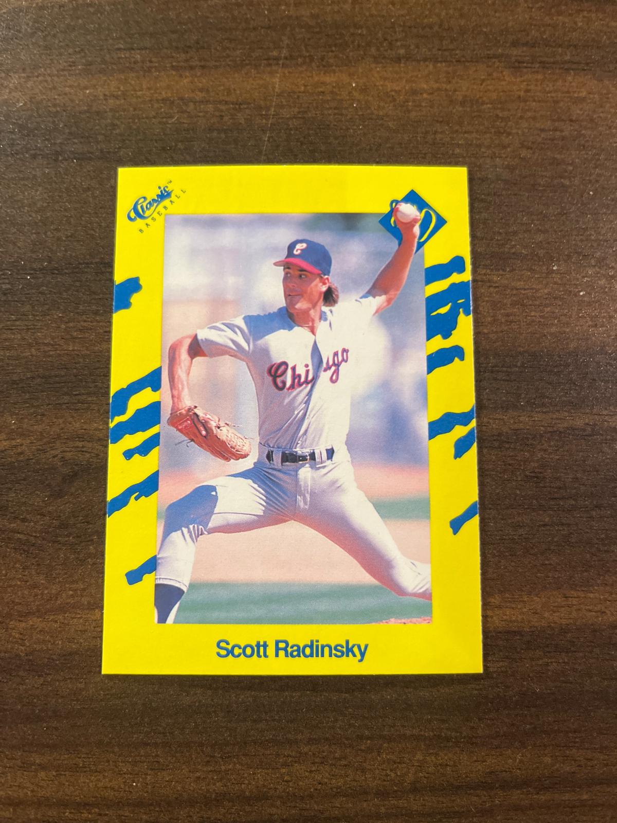 Scott Radinsky #T5 Baseball Cards 1990 Classic