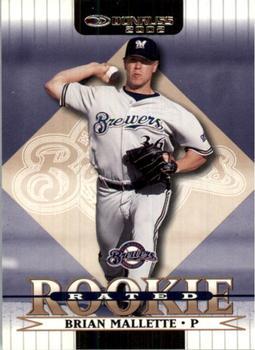 Brian Mallette #159 Baseball Cards 2002 Donruss