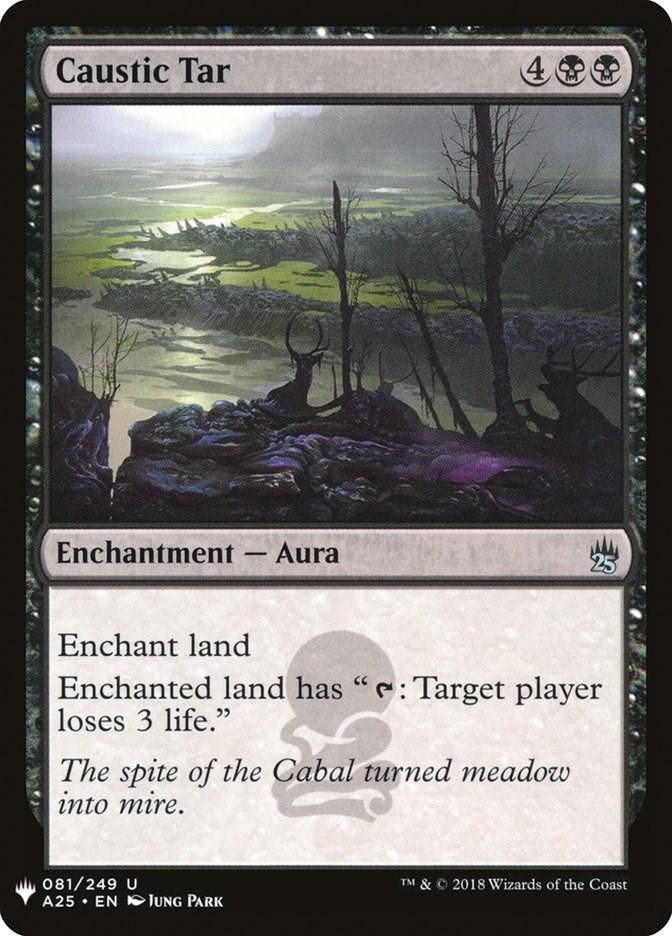 Caustic Tar (Magic The List Reprints)