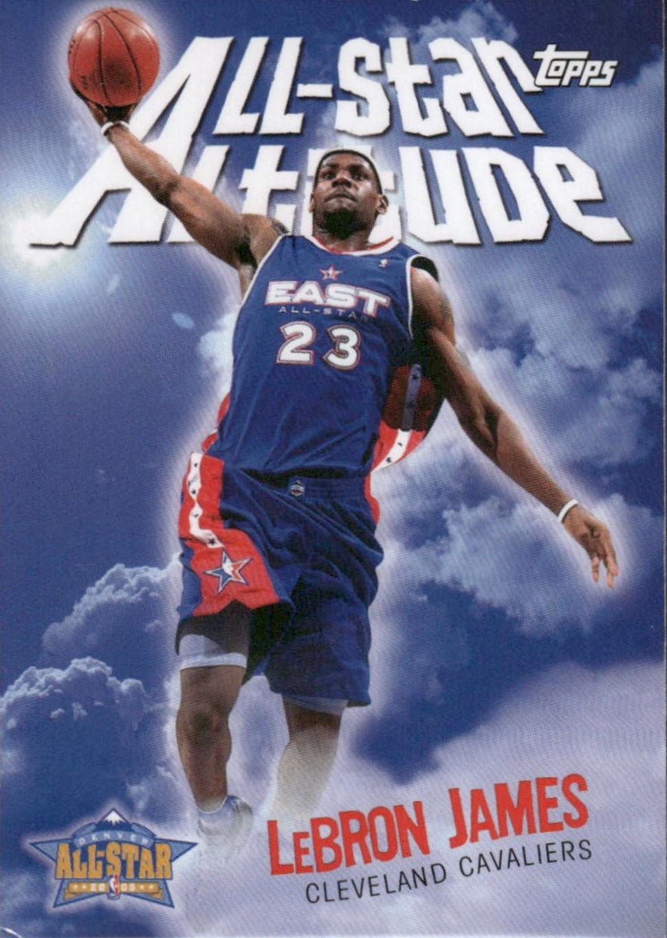 2005 topps lebron james