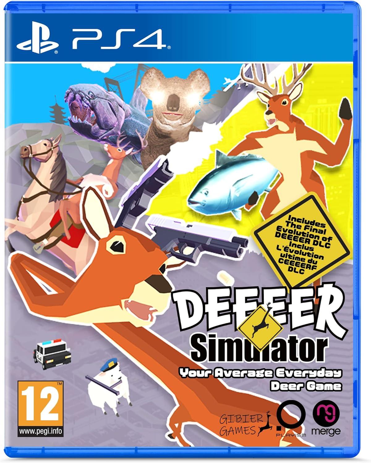DEEEER Simulator: Your Average Everyday Deer Game PAL Playstation 4