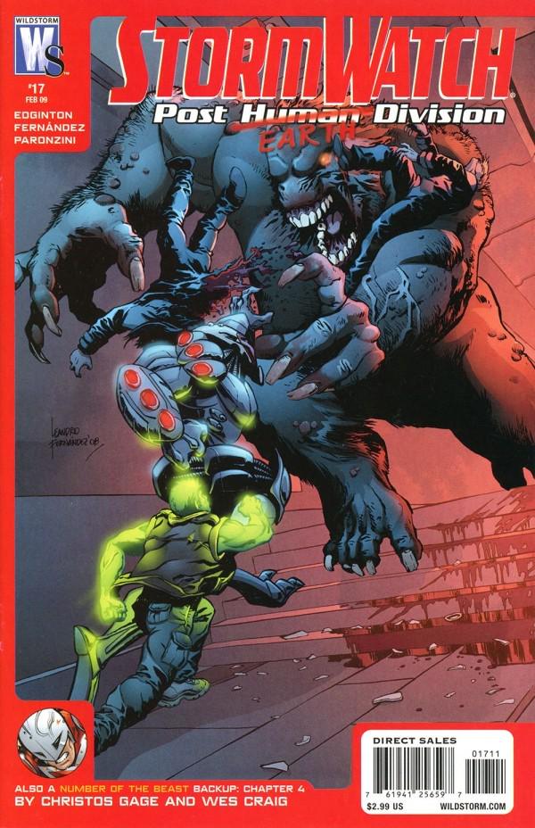 StormWatch: P.H.D. #17 (2008) Comic Books StormWatch: P.H.D