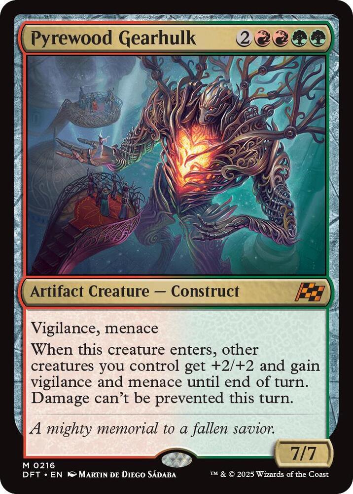 Pyrewood Gearhulk (Magic Aetherdrift)