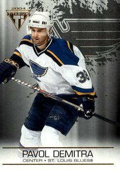Pavol Demitra #83 2003 Pacific Private Stock Titanium Hockey