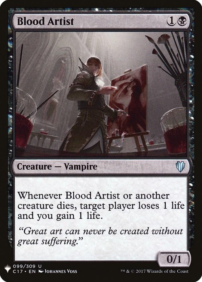 Blood Artist #99 Magic The List Reprints