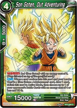 Son Goten, Out Adventuring BT7-056 Dragon Ball Super Assault of the Saiyans