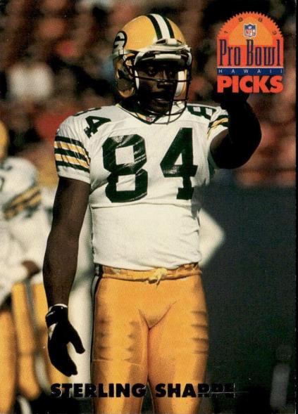 Sterling Sharpe #SB6 1993 Heads & Tails Sb Xxvii Football