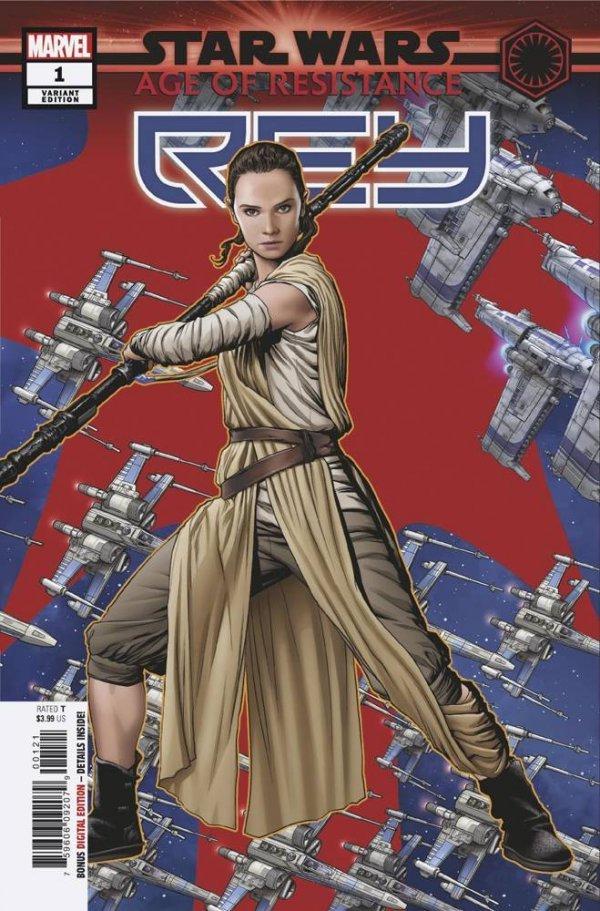 Star Wars: Age Of Resistance - Rey [McKone Puzzle Piece] #1 (2019 ...