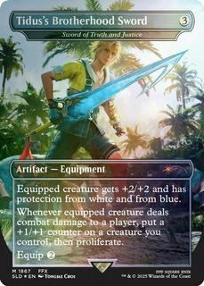 Tidus's Brotherhood Sword - Sword Of Truth And Justice