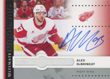 Alex DeBrincat #UE-AD 2024 Ultimate Collection Emblems Autograph Hockey