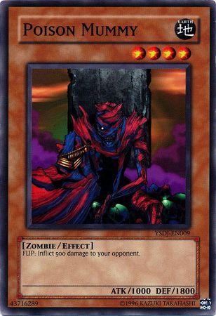 Poison Mummy YSDJ-EN009 YuGiOh Starter Deck - Jaden Yuki