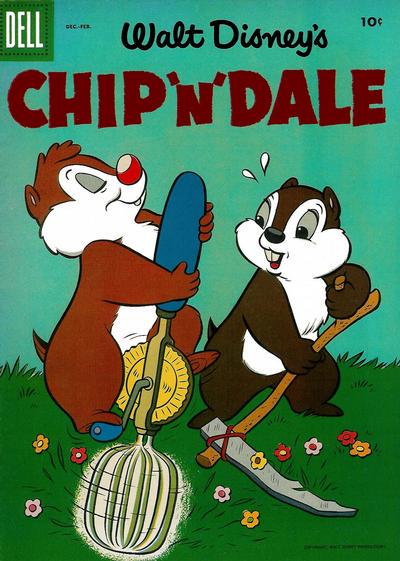 Chip 'n' Dale #4 (1955) Comic Books Chip 'n' Dale